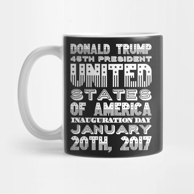 Donald Trump 45th President United States of america inauguration day by captainmood